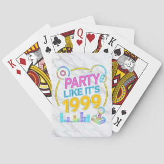 Party Like It’s 1999®™ – Neon Soundtrack Spielkarten