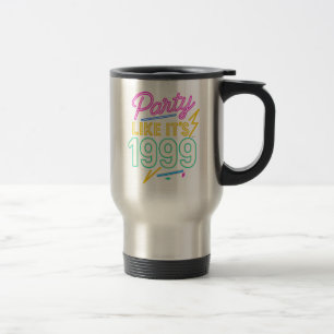Party Like It’s 1999®™ – Neon Spannung Reisebecher