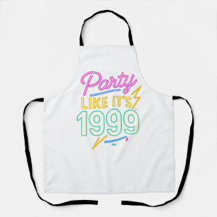Party Like It’s 1999®™ – Neon-Spannung Schürze