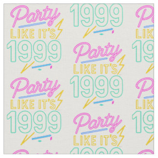Party Like It’s 1999®™ – Neon Spannung Stoff
