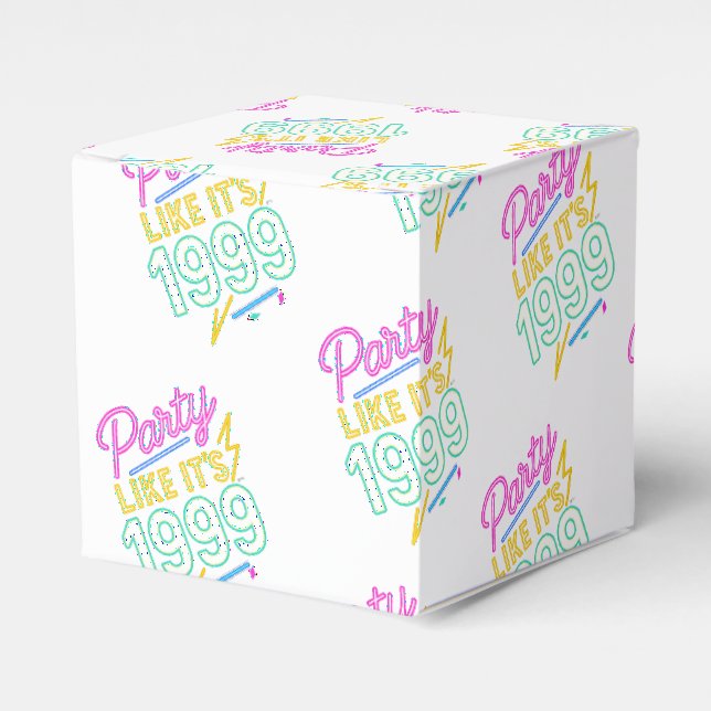 Party Like It’s 1999®™ – Neon Voltage Geschenkschachtel (Vorderseite)