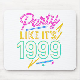 Party Like It’s 1999®™ – Neon Voltage Mousepad