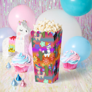 Party Llamas mit Hats und Tassels Geschenkschachtel