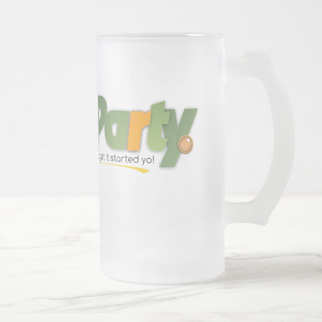Party Mattiert Glass Tasse (Rechts)
