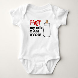 Party mein Baby-Bodyshirt 2AM BYOB Baby Strampler