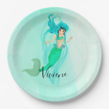 Party Mermaid Green Mermaid Schwanz Girly