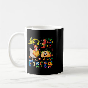 Party mexicanisches Huhn mit Sombrero-Taco-Chili S Kaffeetasse