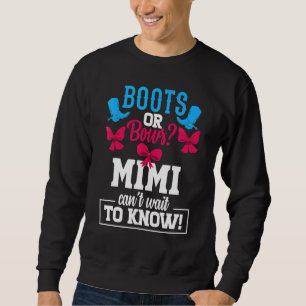 Party Mimi Baby Announ Sweatshirt
