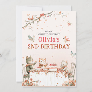 Party mit Katzen Einladung