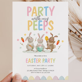 Party mit meinem Peeps OsterParty Einladung