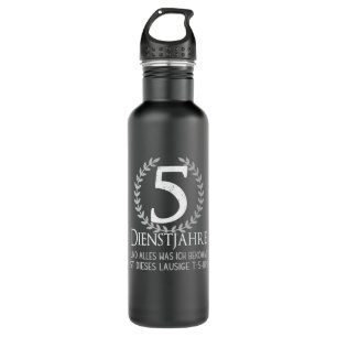 Party Mitarbeiter 5 Jahre Firmenjubiläum Edelstahlflasche