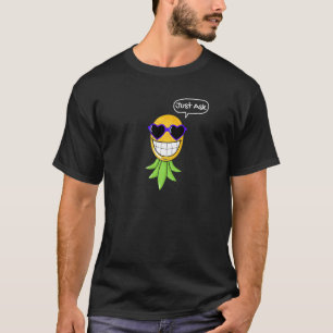 Party-Modus Auf dem Kopf stehende Ananas Swinger V T-Shirt