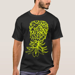 Party-Modus Auf dem Kopf stehende Ananas Swinger V T-Shirt