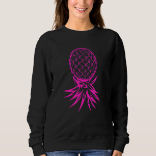 Party-Modus Nach unten Ananas Swinger Vanilla S Sweatshirt