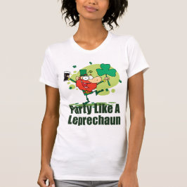 Party mögen ein Kobold-T-Shirt T-Shirt