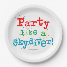 Party mögen einen SKYDIVER!