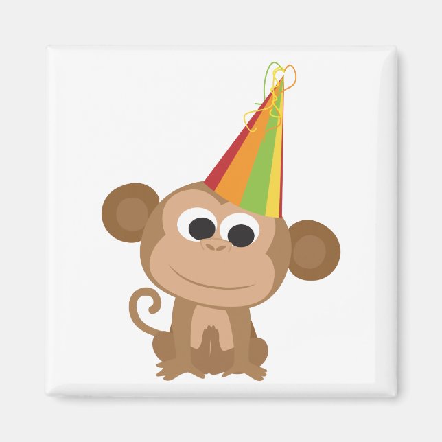 Party Monkey Magnet (Vorne)