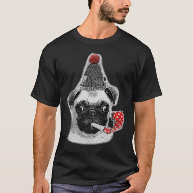 Party Mops Classic T - Shirt 242 (Vorderseite)