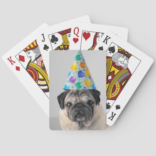 Party Mops Spielkarten (Rückseite)