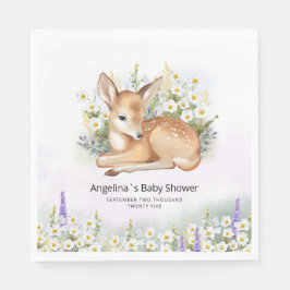 Party Napkins für die Babydusche mit bezauberndem  Serviette