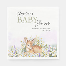 Party Napkins für die Babydusche mit bezauberndem  Serviette