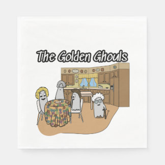 Party Napkins mit Golden Girls als Gespenster Serviette