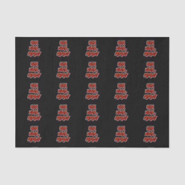 Party Ninja Seidenpapier (Vorderseite)