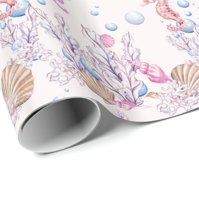 Party-Packung mit Kachelmuster Geschenkpapier (Rolleneckpunkt)