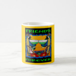 Party Papageien Kaffeetasse
