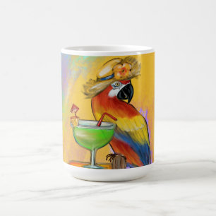 Party Papageien Kaffeetasse