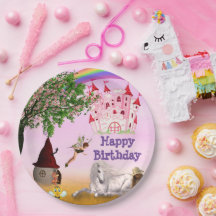 Party-Papierplatte 9" farbig