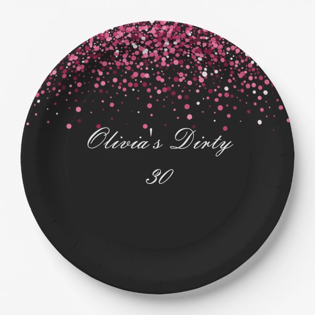 Party-Papierplatte Pappteller (Vorderseite)