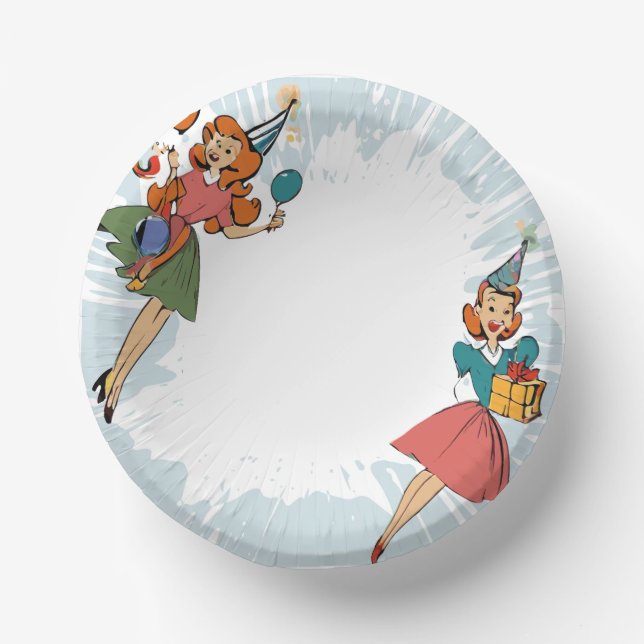 Party Pappteller (Vorderseite)