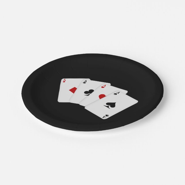 Party Pappteller (Schrägansicht)