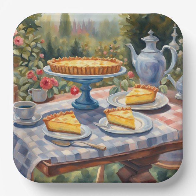 Party Pappteller (Vorderseite)