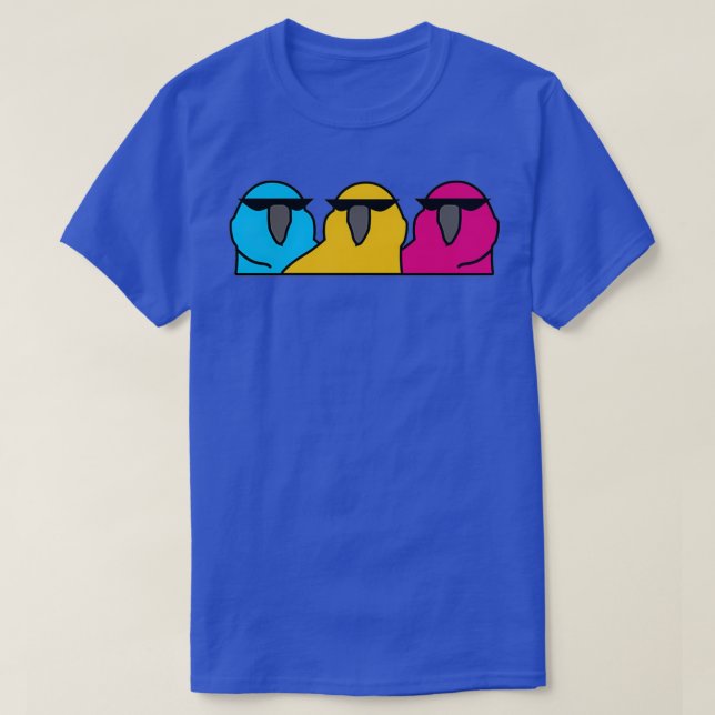 Party Parrot 1 T-Shirt (Design vorne)