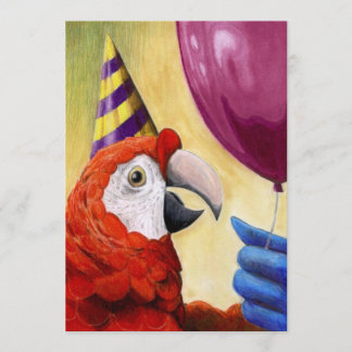 Party Parrot Einladung
