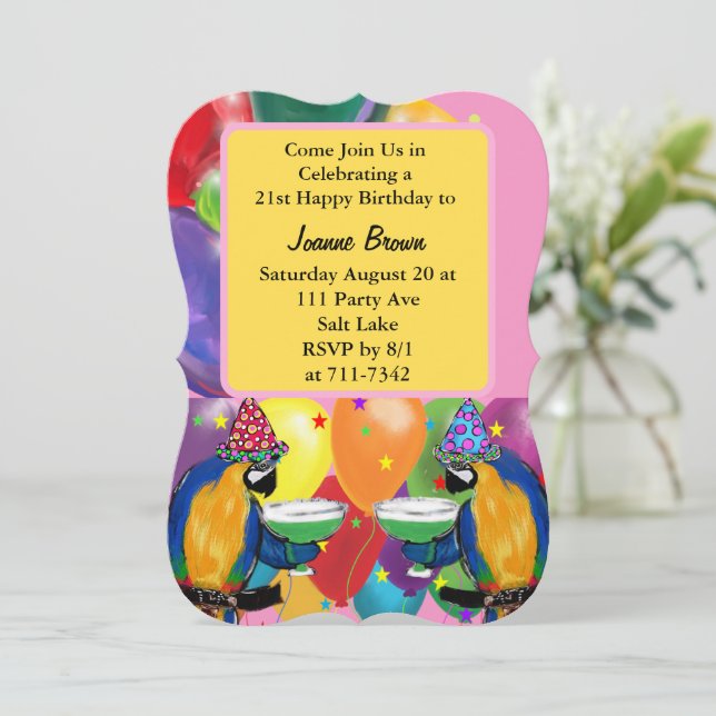 Party Parrots (Stehend Vorderseite)