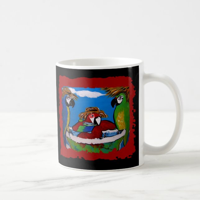 Party Parrot's Cheers Kaffeetasse (Rechts)