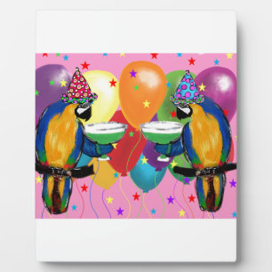 Party Parrots Fotoplatte