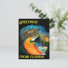 Party Parrots Postkarte