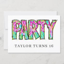 * PARTY PHOTO Birthday Any Event Personalize Einladung