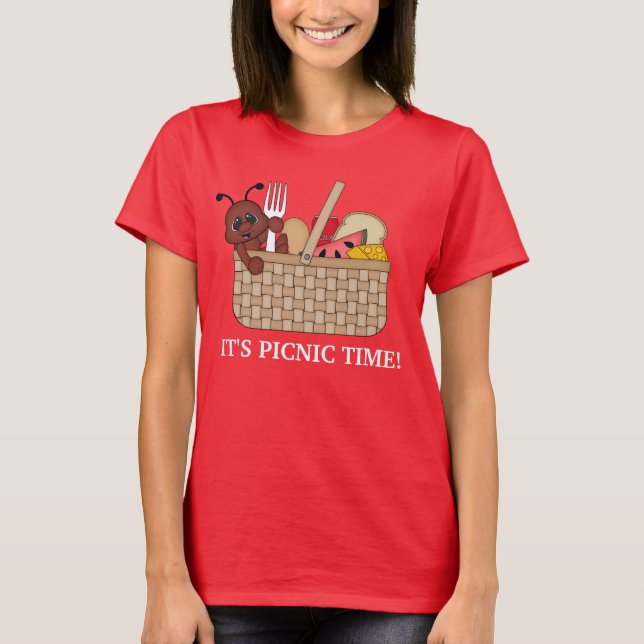 Party Picnic Ameisenspass T - Shirt (Vorderseite)