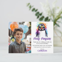 Party Pinguin-Sonnenbrille, Kindergeburt
