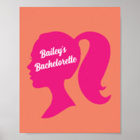 Party Pink & Orange Bachelorette