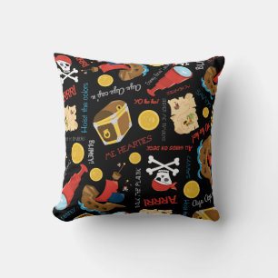 Party Pirate Throw Kissen