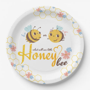 Party-Platte für Bienenenthüllungen Pappteller