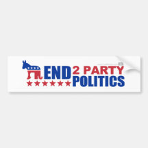 Party-Politik des Enden-zwei