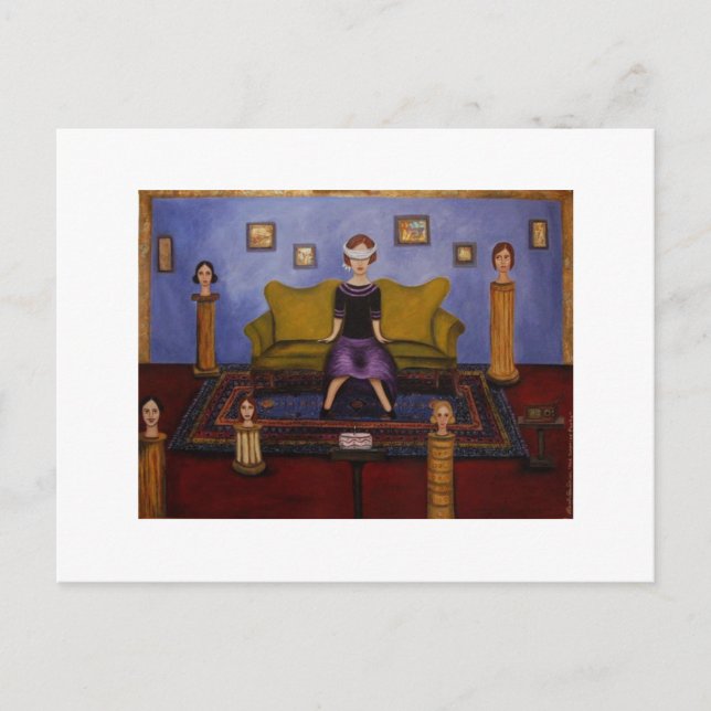 Party Postkarte (Vorderseite)