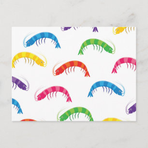 Party Prawns Einladungspostkarte
